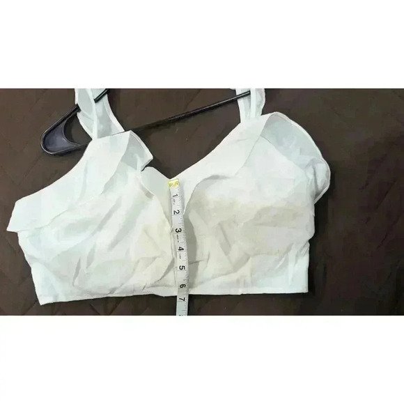 White braletre top size L by Jasper Cornell - Picture 6 of 6